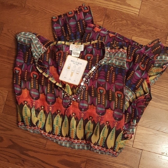 Sol & MER TUNIC /cover-up - Picture 1 of 8